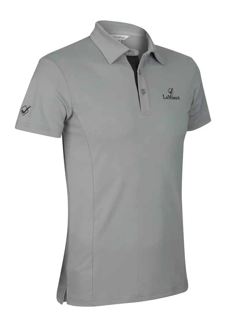 LeMieux Monsieur Polo Shirt Mens in Grey-5